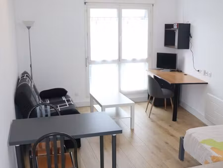 studio f1 28 m² meublé proche saint-sever - 5eme et dernier étage