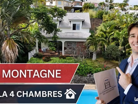 la montagne - villa 5 pièces - 4 chambres - piscine - vue mer