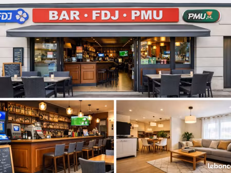 café de quartier avec logement – murs et fonds – fort potentiel de développement