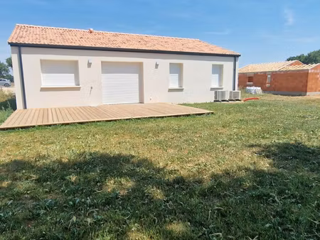 maison récente 84 m²