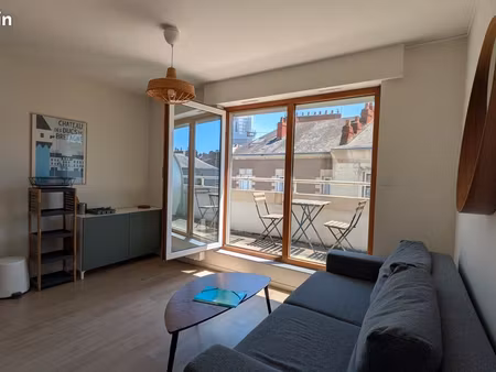 studio nantes - 19m² + terrasse