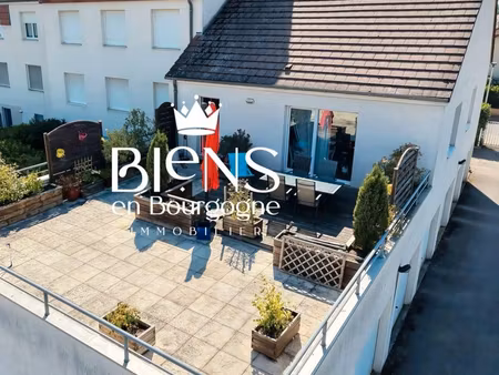 longvic  à 5 min de dijon t4 de 91m² avec terrasse exceptionnelle de 70m²  garage et parki