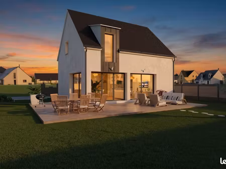 projet de construction d'une maison 93 m² avec terrain à briec (29)