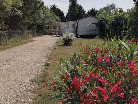 av terrain de loisir+mobile home