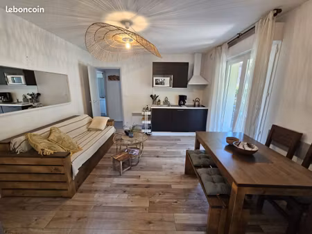 appartement de 30m2 a louer face au lac d'aureilhan
