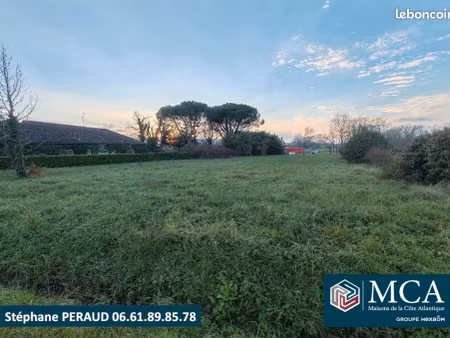 terrain 1 540 m² saint cricq du gave