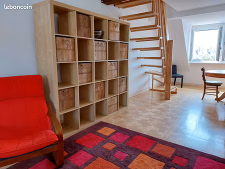 duplex meublé 4/5 pièces boulevard d’anvers - colocation possible pour 3 personnes