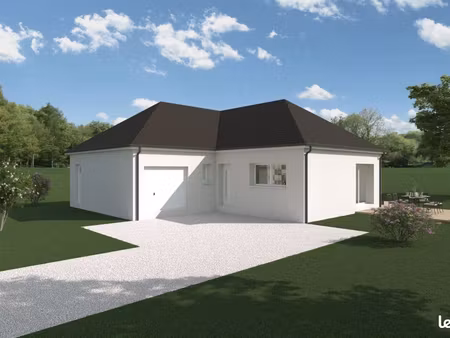 projet de construction d'une maison 115 m² avec terrain à biozat (03)