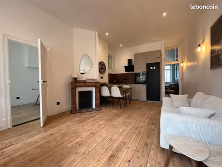 appartement rénové à neuf – saint-aubin / colombette – charme & climatisation