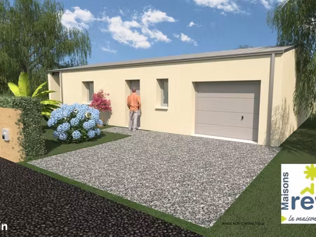 maison 3 ch de 91 m² avec terrain à nantes (44)
