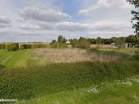 terrain 861 m² hangest en santerre