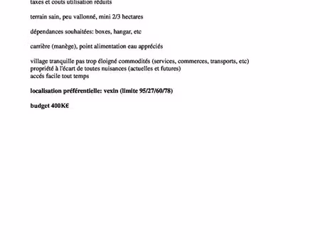 propriete equestre