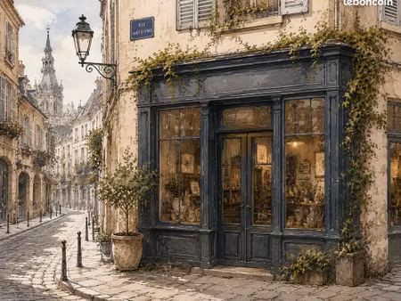 vente fond de commerce coeur de ville