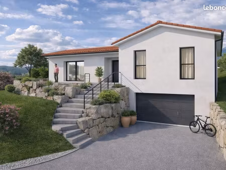 projet de construction d'une maison 100 m² avec terrain à saint-romain-en-jarez (42)