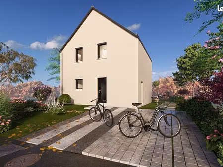projet de construction d'une maison 83 m² avec terrain à saint-erblon (35)