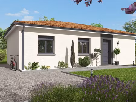 projet de construction d'une maison 73 m² avec terrain à castelsarrasin (82) au prix de 15