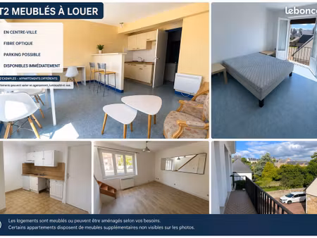 loue 3 appartements t2 lannion