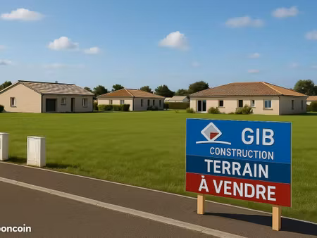terrain 250 m² podensac