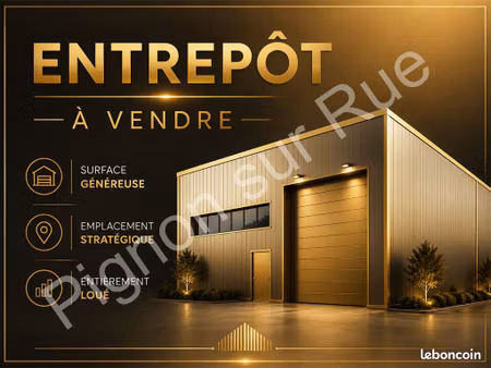 entrepôt 2240 m² livry gargan