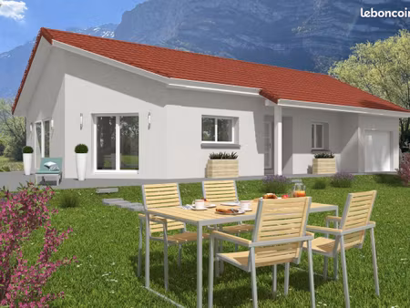 projet de construction d'une maison 98 m² avec terrain à le gua (38)