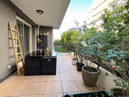 appartement t3 avec terrasse et jardin - secteur les cézeaux