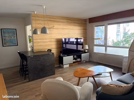 t3 traversant 66 m² - optimisé par architecte - calme&lumineux