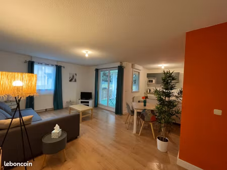 appartement meublé t2 48m2 avec balcon