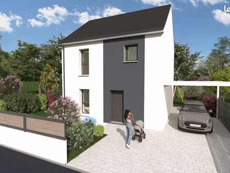 projet de construction d'une maison 80 m² avec terrain à la roche-blanche (44)