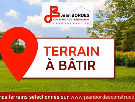 terrain à bâtir de 791 m² à luxey (40)