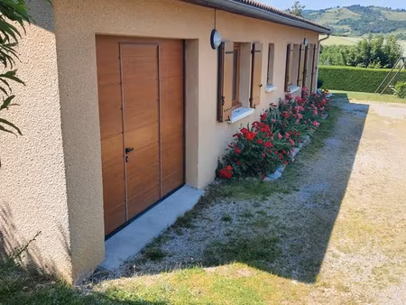 villa f4 plain pied vue panoramique terrain arbore