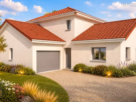 projet de construction d'une maison 125 m² avec terrain à jarrie (38)