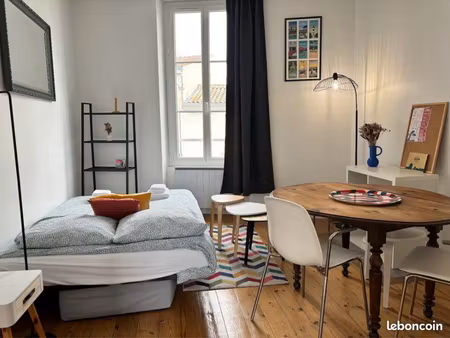 t2 rénové 33 m² – coeur saint-nicolas – calme & ultra-confort – 915/mois charges et fibre 