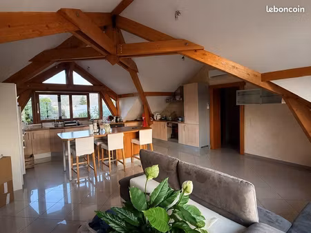 ? duplex t5 indépendant 99 m² • 4 chambres • vieux seynod