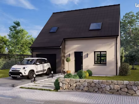 projet de construction d'une maison 83.29 m² avec terrain à artannes-sur-indre (37)