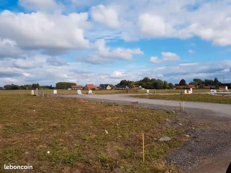 terrain 500 m² haspres