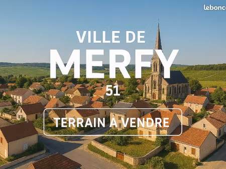 terrain 575 m² merfy