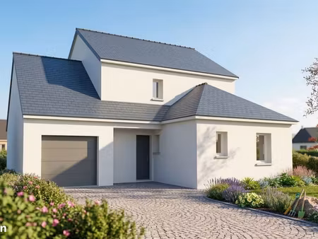 projet de construction d'une maison 108 m² avec terrain à ahuille (53)