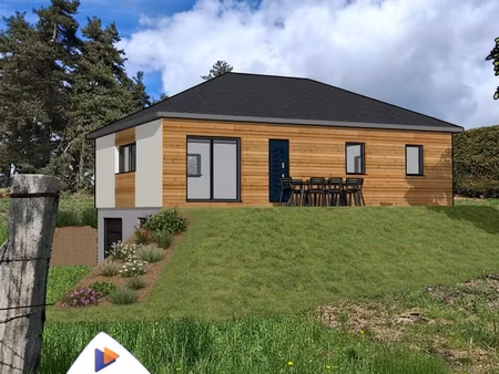 votre maison ossature bois sur mesure sur terrain d’environ 1000 m²