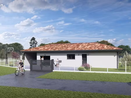 projet de construction d'une maison 105 m² avec terrain à luxey (40)