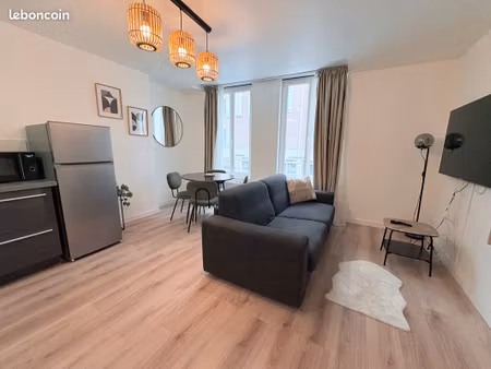 t2 meublé 1 chambre – épernay centre – 620 + 30 de charges – disponible mi-septembre