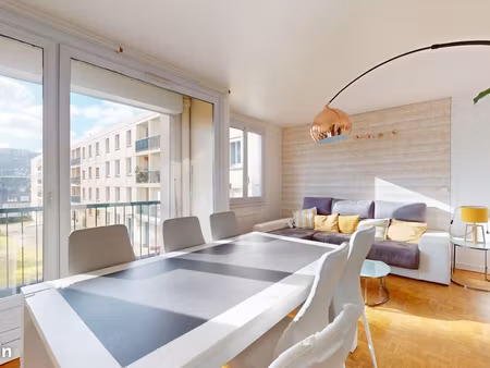 t5 91m² - garage + cave + balcon - rouen saint-hilaire