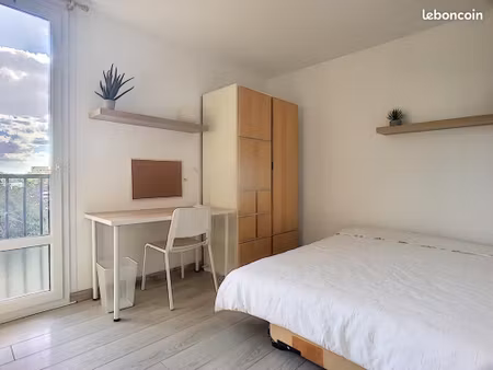 locations chambres pour étudiants dans appt avec parties communes partagées - proche utc &