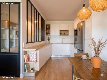t3 65m2 avec jardin et garage - excellent état clapiers