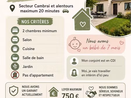recherche maison location