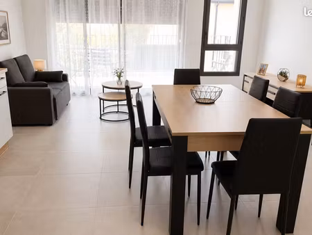 à louer – t2 meublé neuf de 51 47 m² avec terrasse  garage et parking – montélier