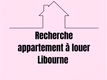 recherche appartement libourne