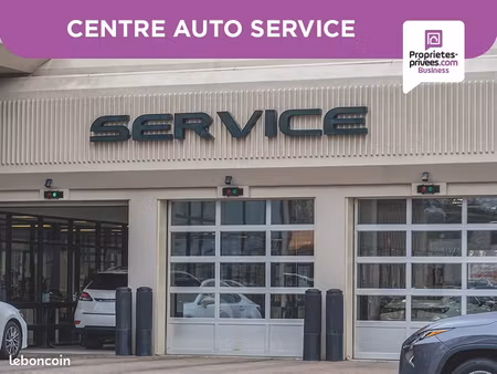 fonds de commerce autos 200 m²