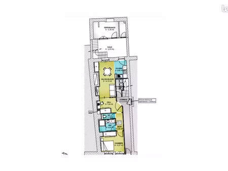 appartement 50m2 centre ville