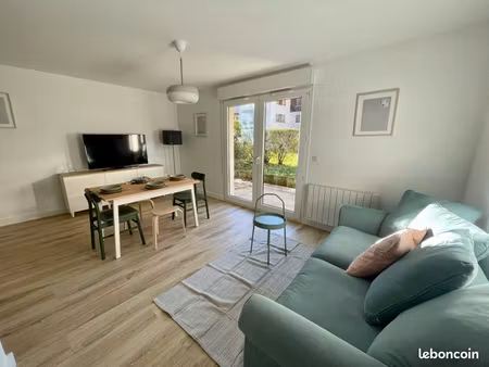 appartement f2 40m2 avec jardin et cave
