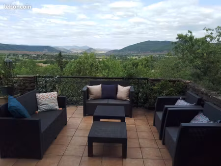 maison de charme + terrasse + jardin proche lac du salagou